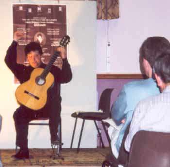 Emanuele Segre at Greenwood Centre May 2003