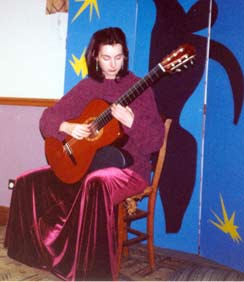 Fiona Harrison at the Greenwood Feb 2001