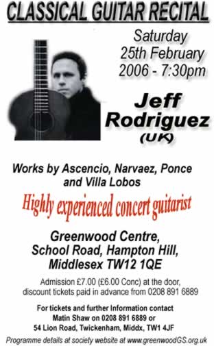 Jeff Rodrigues Poster Feb 2006